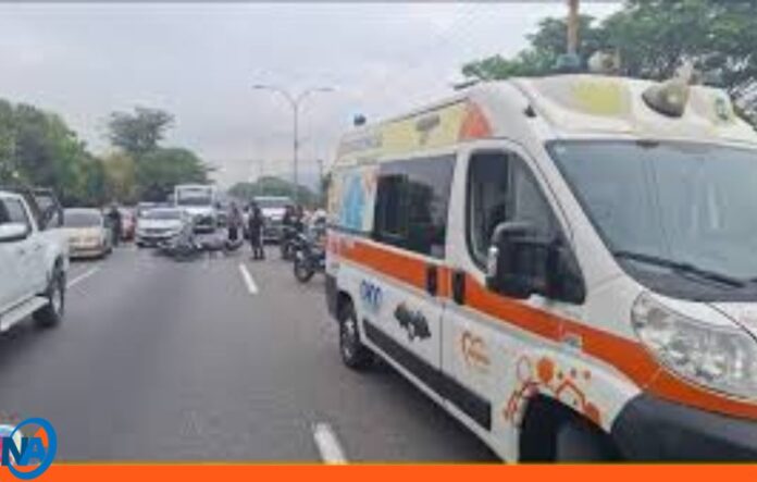 Accidente Autopista Sur, Distribuidor Los Samanes, Accidente Autopista Sur, Distribuidor Los Samanes,