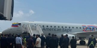 American Airlines Venezuela jueves