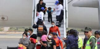 Arriban a Maiquetía 190 migrantes EE. UU.