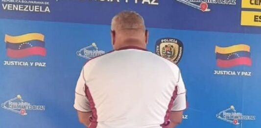 Capturado en Guacara hombre