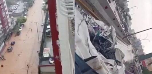 Caracas ráfagas de viento
