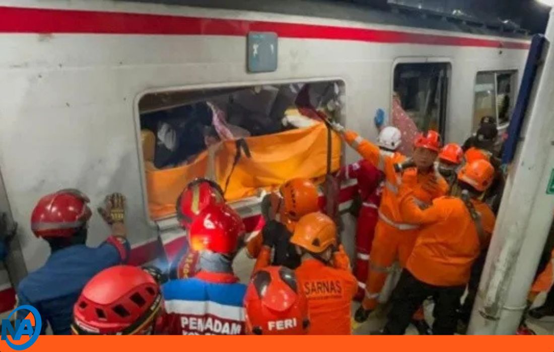 Accidente de trenes en Indonesia 1-1