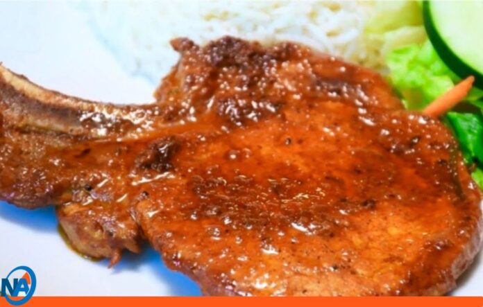 Chuletas ahumadas jugosas
