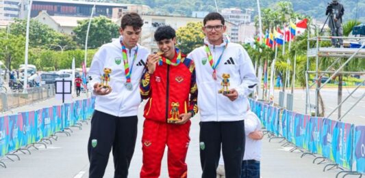 Ciclista Edward Ayala conquistó medalla de oro