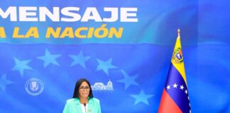 Delcy Rodríguez Comisión para el Diálogo Laboral