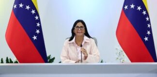Delcy Rodríguez FMI