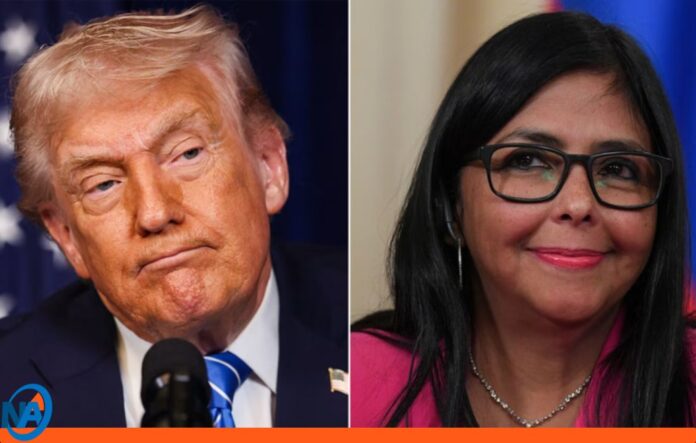 Delcy Rodríguez agresión Donald Trump Delcy Rodríguez agresión Donald Trump