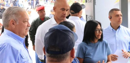 Delcy Rodríguez arriba Cojedes “Peregrinación por la Paz”
