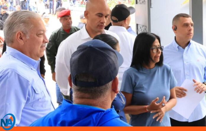 Delcy Rodríguez arriba Cojedes “Peregrinación por la Paz”
