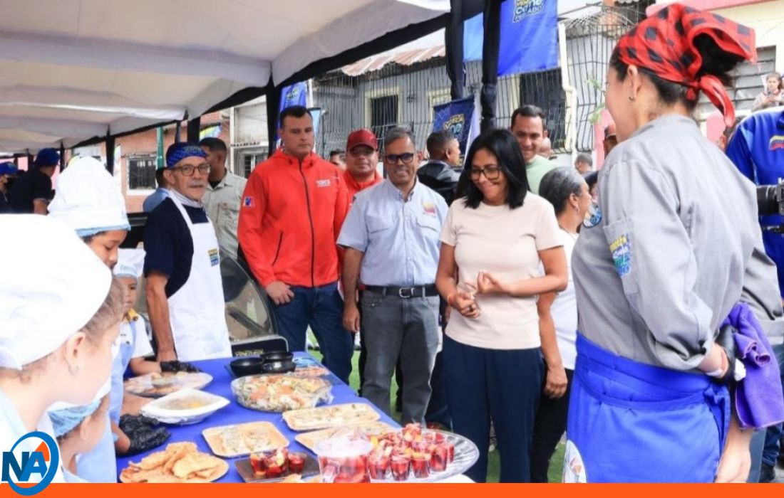 Delcy Rodríguez inauguró Base de Misiones en Caracas