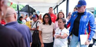 Delcy Rodríguez inauguró Base de Misiones en Caracas