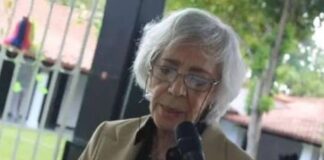 Delcy Rodríguez lamentó muerte Gloria Martín