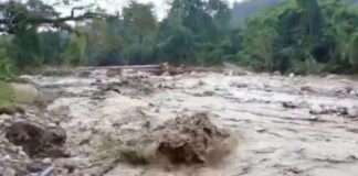 Desbordamiento río Frío Táchira