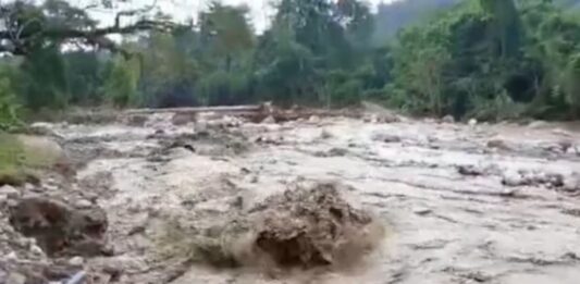 Desbordamiento río Frío Táchira