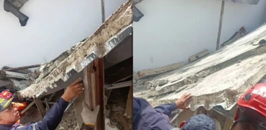Colapso estructura vivienda deja pequeña fallecida