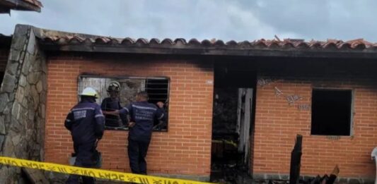Hombre incendia vivienda y su mujer en Guarenas