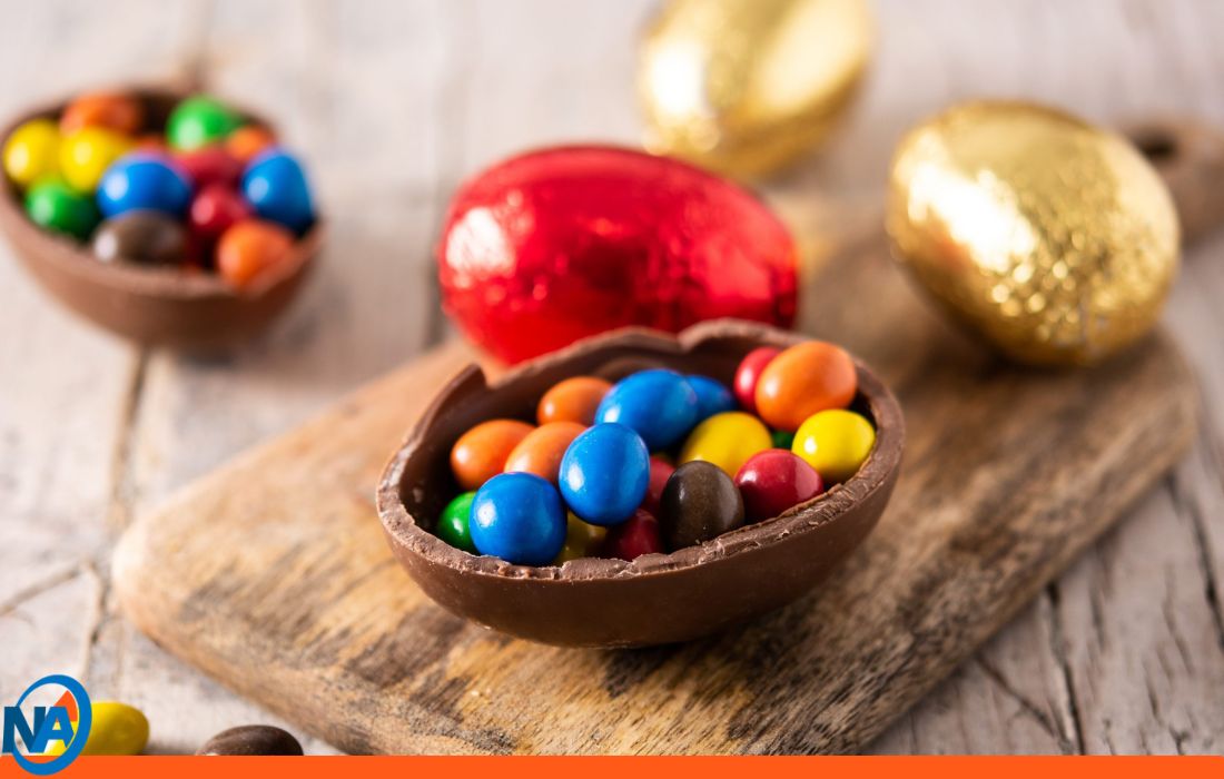 Huevos de chocolate en Pascua 1-1