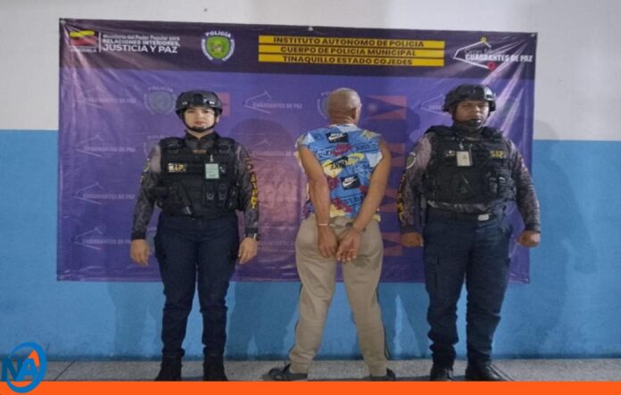 Jesús Argenis Escalona detenido en Tinaquillo Jesús Argenis Escalona detenido en Tinaquillo