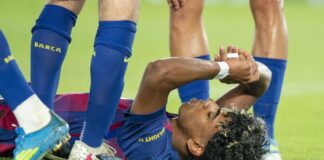 Lamine Yamal sufre lesión muscular