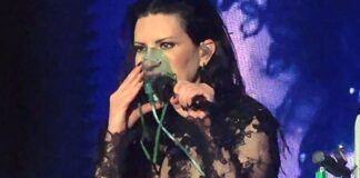 Laura Pausini recibe oxígeno pleno concierto