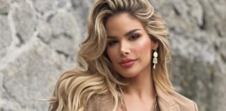 Marie Claire Harp padece parálisis facial