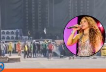 Muere trabajador concierto de Shakira