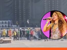 Muere trabajador concierto de Shakira