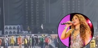 Muere trabajador concierto de Shakira