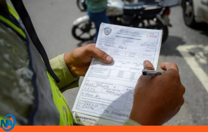 Multa en Caracas Multa en Caracas