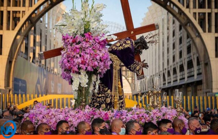 Nazareno de San Pablo en su procesión Nazareno de San Pablo en su procesión