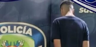 PoliNaguanagua captura hombre agredir madre