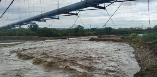 Portuguesa ríos Anus y Guanare lluvias