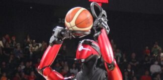 Toyota robot humanoide basquetbolista