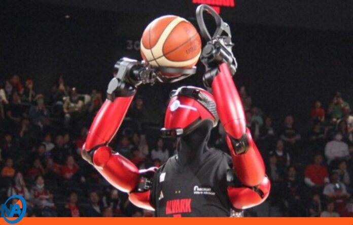 Toyota robot humanoide basquetbolista