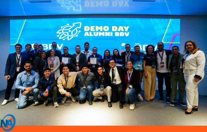 Un nuevo hito que marca la evolución de su estrategia en la innovación, alcanzó el Banco de Venezuela (BDV) con su primer Demo Day Alumni BDV impulsa su primer Demo Day