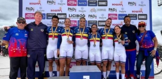 Venezuela oro Grand Prix de Ciclismo en Bogotá