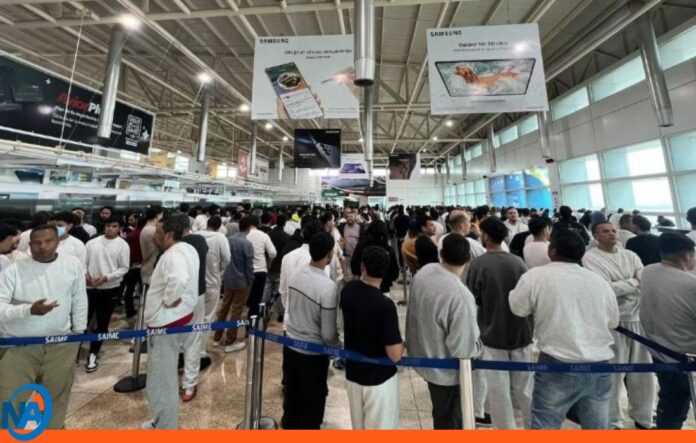 Venezuela recibe a 320 ciudadanos Venezuela recibe a 320 ciudadanos