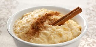 Arroz con leche de Semana Santa