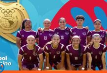 Vinotinto femenina Sub-17 medalla Oro