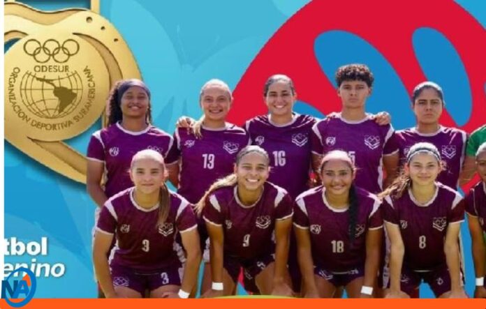 Vinotinto femenina Sub-17 medalla Oro Vinotinto femenina Sub-17 medalla Oro