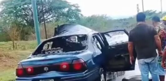 accidente carretera Barquisimeto-San Felipe