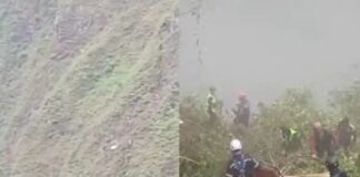accidente carretera nacional Mérida-Barinas