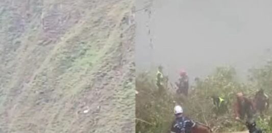 accidente carretera nacional Mérida-Barinas