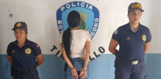 detenida mujer Cojedes agredir bombero