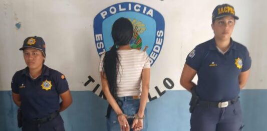 detenida mujer Cojedes agredir bombero