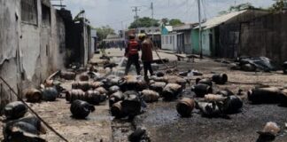 explosión bombonas de gas Cojedes