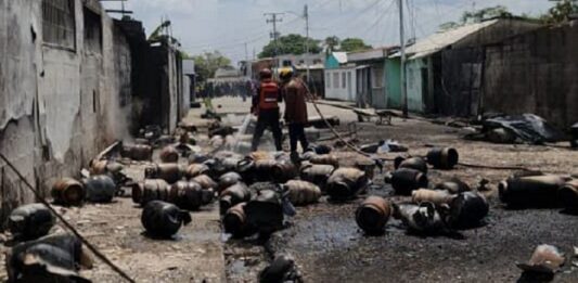 explosión bombonas de gas Cojedes