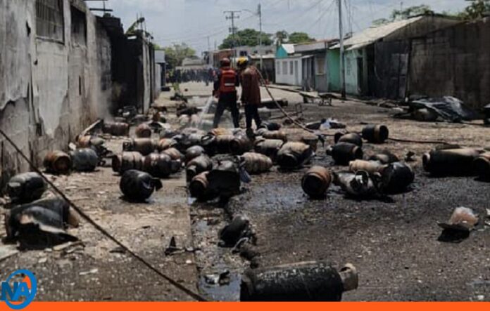 explosión bombonas de gas Cojedes explosión bombonas de gas Cojedes