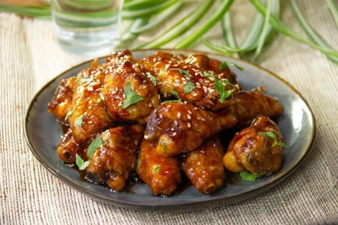 Alitas de pollo crujientes Alitas de pollo crujientes