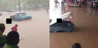 lluvias Maracaibo calles inundadas